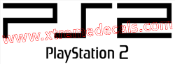 PS2 Playstation 2 Decal